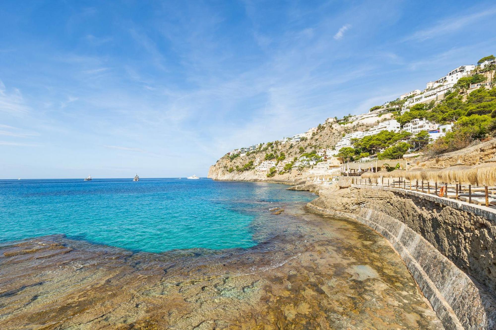 Villa Cala Llamp Andraitx Bagian luar foto