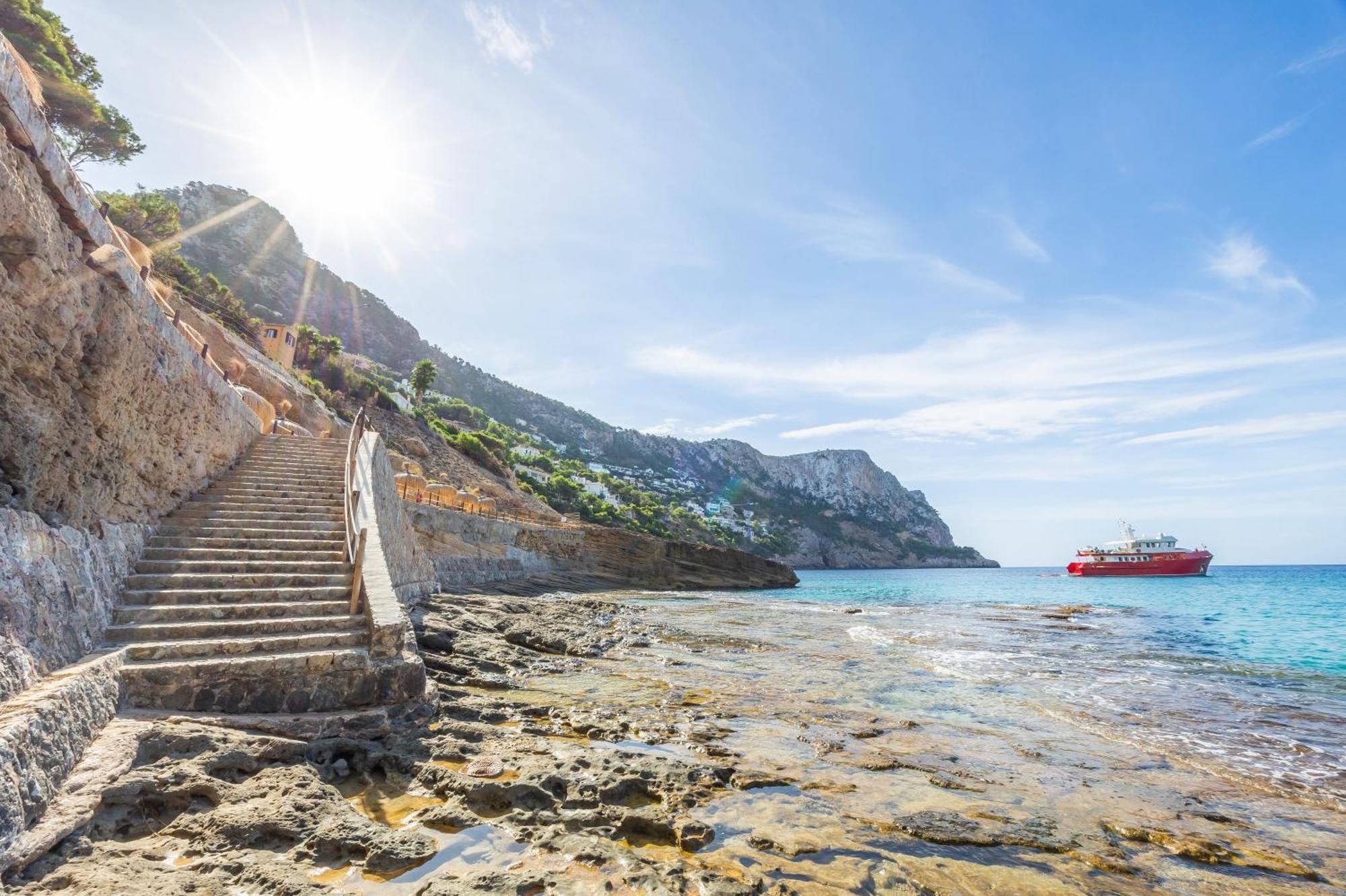 Villa Cala Llamp Andraitx Bagian luar foto