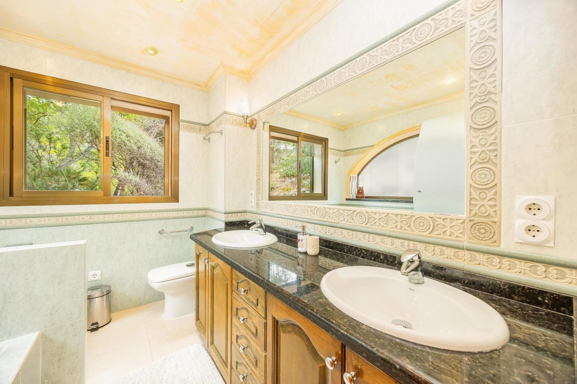 Villa Cala Llamp Andraitx Bagian luar foto