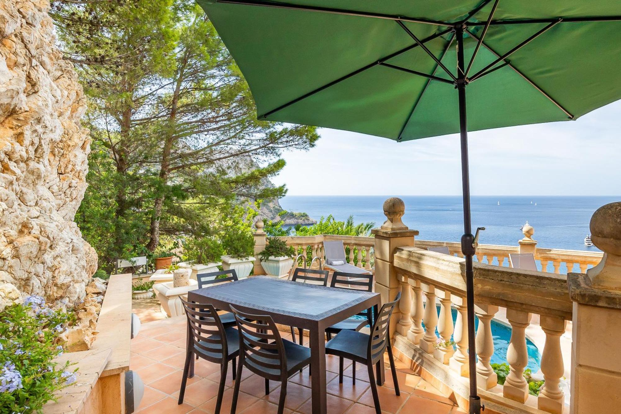 Villa Cala Llamp Andraitx Bagian luar foto